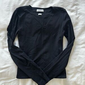 Aritzia Black Long Sleeve Tee